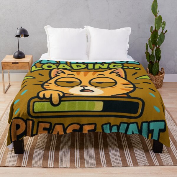 Item preview, Brown Cat Patience Loading Wait Calm Color Harmony designed and sold by Kony83.