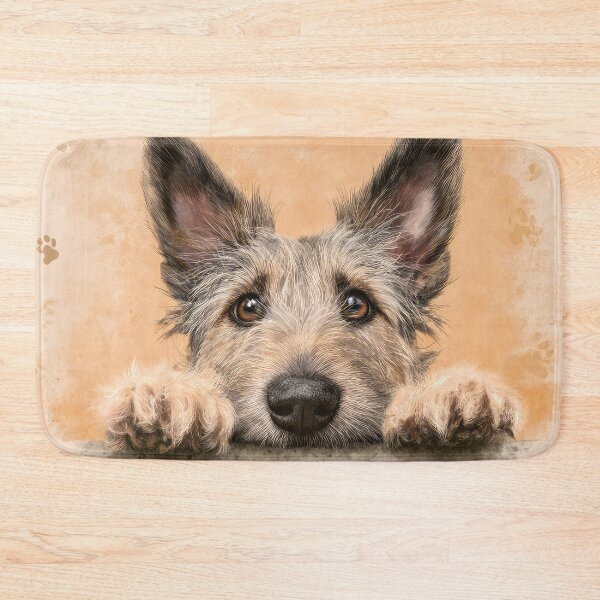 Item preview, Picardy Shepherd Peeking overWall 01 designed and sold by Elisabeth Lucas.
