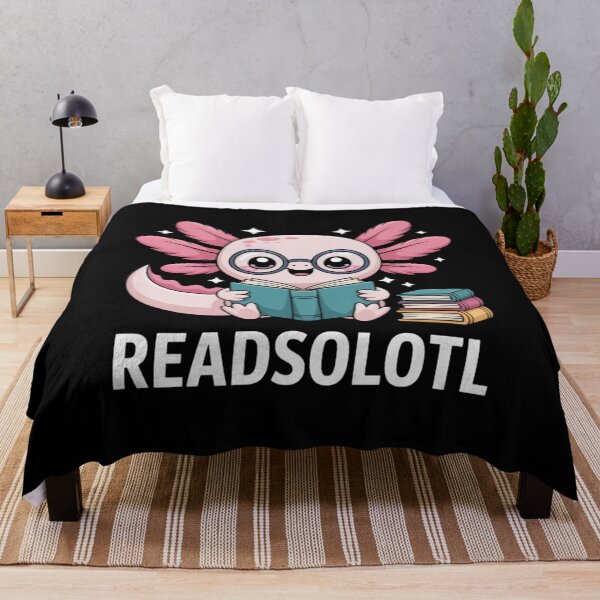 Item preview, Readsolotl Axolotl Bookworm Reader designed and sold by Gogetgiggles.