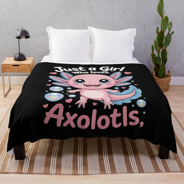 Item preview, Just A Girl Who Loves Axolotls Cute Animal Lover designed and sold by Gogetgiggles.