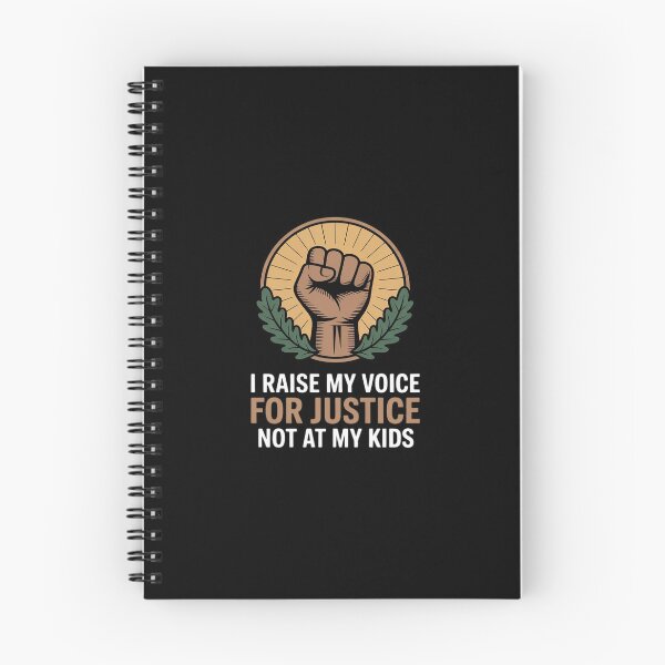 Item preview, I Raise My Voice for Justice Not at My Kids Dad designed and sold by ShelFisher.