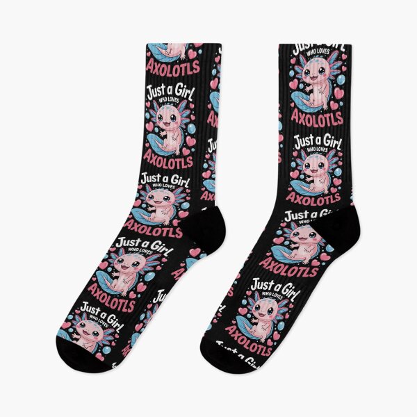 Item preview, Just a Girl Who Loves Axolotls Cute Animal Lover designed and sold by Gogetgiggles.