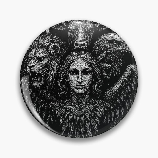 Item preview, Four-Faced Cherubim Angel – Lion, Ox, Eagle & Human designed and sold by Mortisigil.