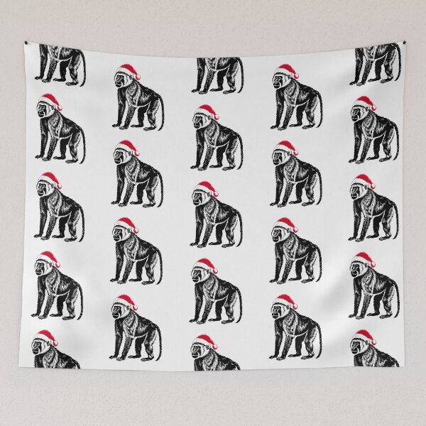 Item preview, Baboon Holiday Cheer designed and sold by JollyCritters.