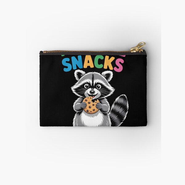 Item preview, I Require Snacks Raccoon Christmas designed and sold by Sandrhaus.