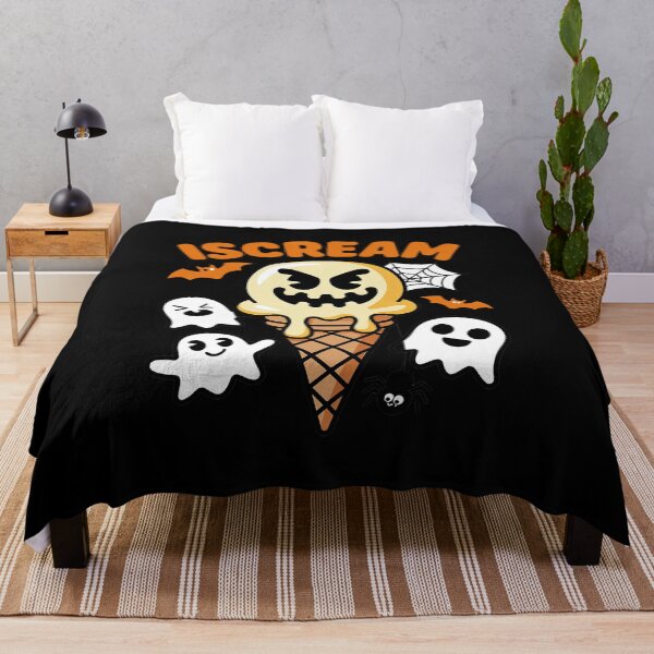 Item preview, I Scream Halloween Ice Cream Waffle Spooky Season designed and sold by Sandrhaus.