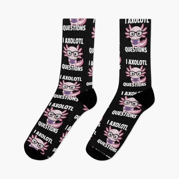Item preview, I Axolotl Questions Animal Lover designed and sold by Gogetgiggles.