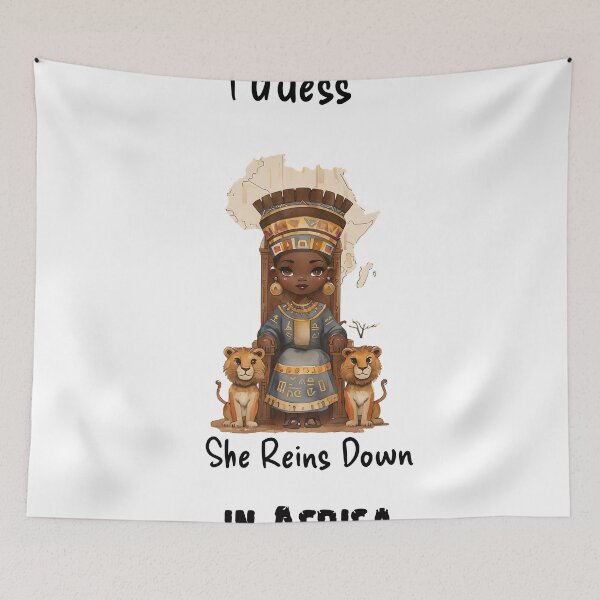 Item preview, I Guess She Reins Down In Africa Misheard Lyric designed and sold by ArtisticDesignsbyLinda.