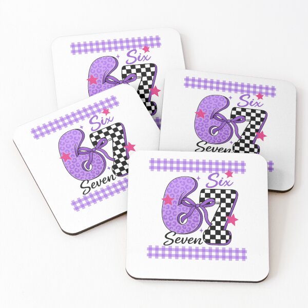 Item preview, I Survived 67 Days of School Purple Leopard Checker designed and sold by DigitalMomy.