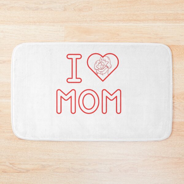 Item preview, Love Mom – Heartfelt Mother Appreciation Design" designed and sold by Fouziaart08.