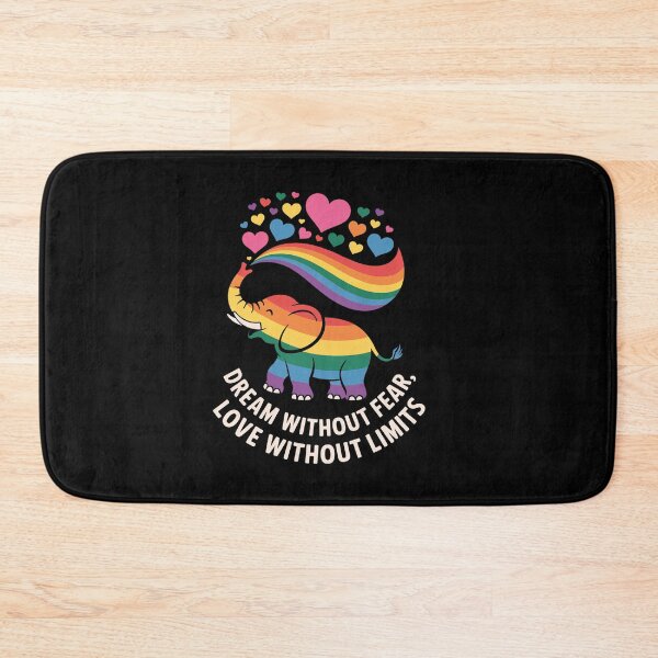 Item preview, Dream without fear love without limits Elephant Pride designed and sold by SIGORDESIGN.