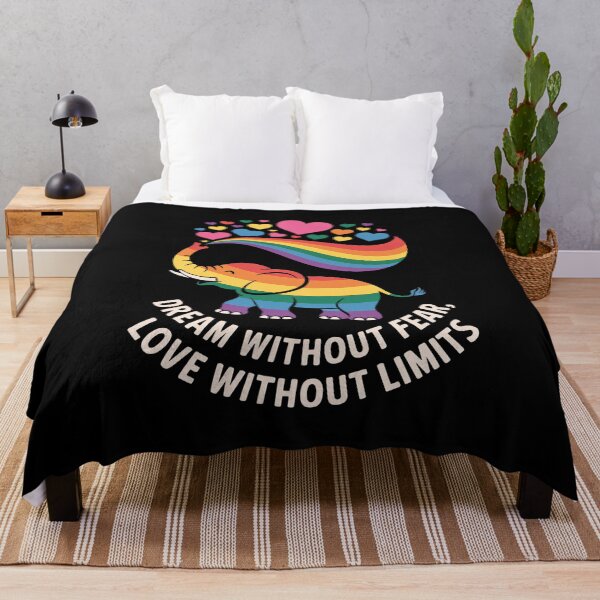Item preview, Dream without fear love without limits Elephant Pride designed and sold by SIGORDESIGN.