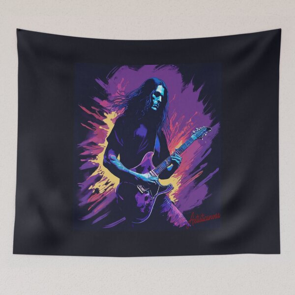 Item preview, "Chuck Schuldiner: Pop Art Metal Legend" designed and sold by Artisticanvas.