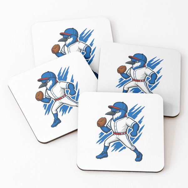 Item preview, Blue Jay Baseball Mascot Sticker designed and sold by farzan-design.