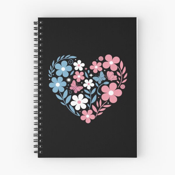 Item preview, Flower Transgender Rights Floral Heart Pride Trans Flag LGBT designed and sold by SIGORDESIGN.