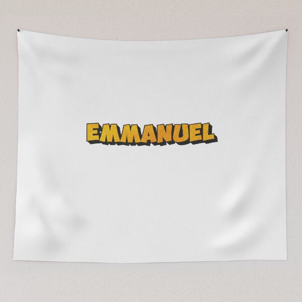 Item preview, Emmanuel Personalized Custom Name Design for Men, Teens, and Boys designed and sold by Watsonarts.