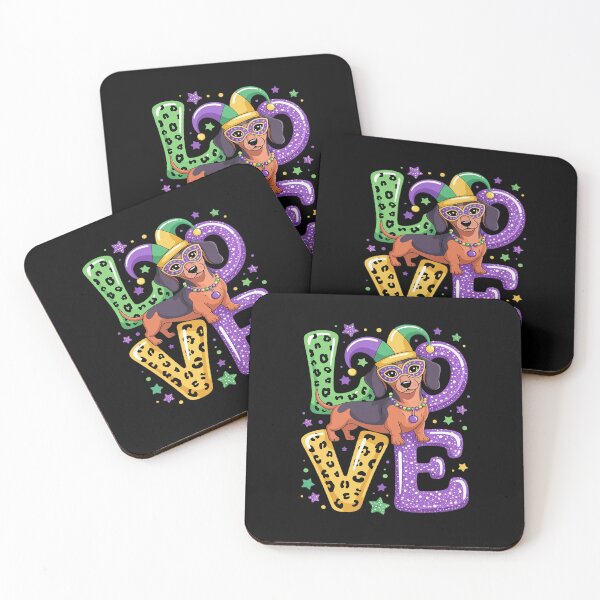 Item preview, Mardi Gras Dog Apparel Chihuahua Love Mom Dad Lovers designed and sold by SIGORDESIGN.