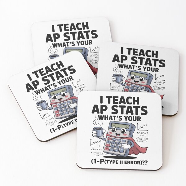Item preview, I Teach AP Stats Funny Superpower Teacher designed and sold by Sandrhaus.