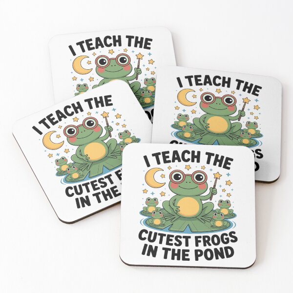 Item preview, I Teach The Cutest Frogs in The Pond,Back to School for designed and sold by Sandrhaus.
