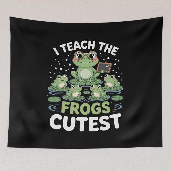 Item preview, I Teach The Cutest Frogs in The Pond designed and sold by Sandrhaus.