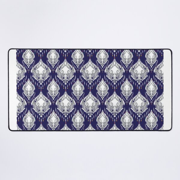 Item preview, Ikat seamless pattern inspired by traditional woven and tie-dye techniques designed and sold by Line-Aura.