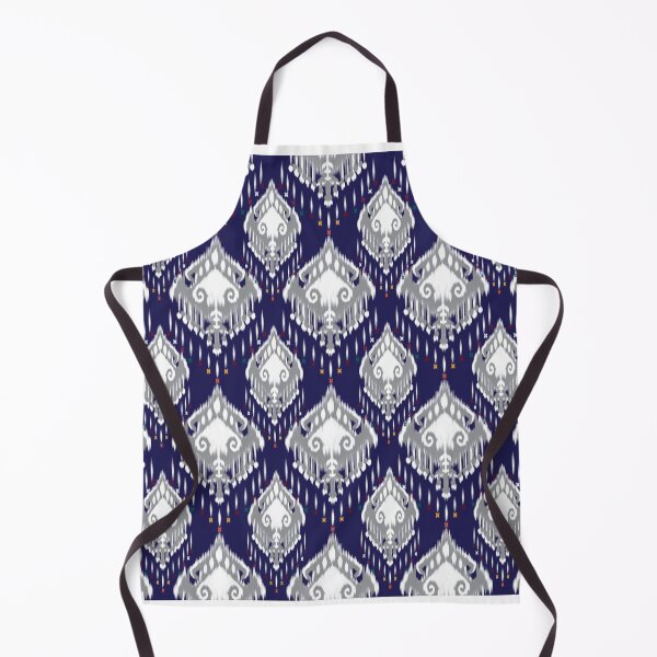 Item preview, Ikat seamless pattern inspired by traditional woven and tie-dye techniques designed and sold by Line-Aura.