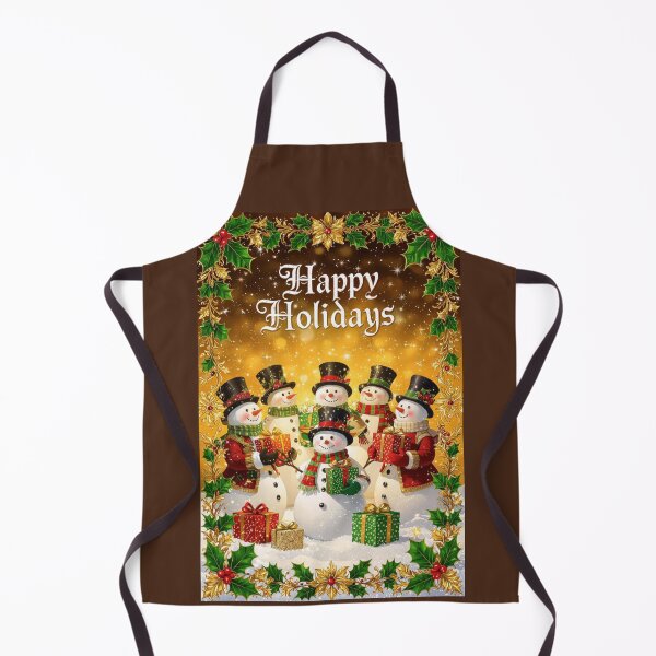 Item preview, Snowmen & Holly - Happy  Holidays designed and sold by DesignsByPrnces.