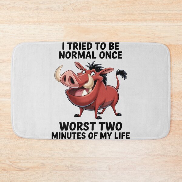 Item preview, I Tried to Be Normal Once Worst Two Minutes of My Life designed and sold by Sandrhaus.