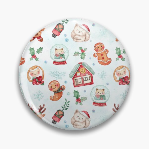 Item preview, Whimsical Winter Cottage & Gingerbread Friends Pattern designed and sold by Dream Bloom Gallery.