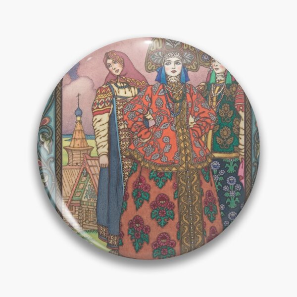 Item preview, Vasalisa the Beautiful - The Stepmother and Stepsisters - Boris Zvorykin designed and sold by forgottenbeauty.
