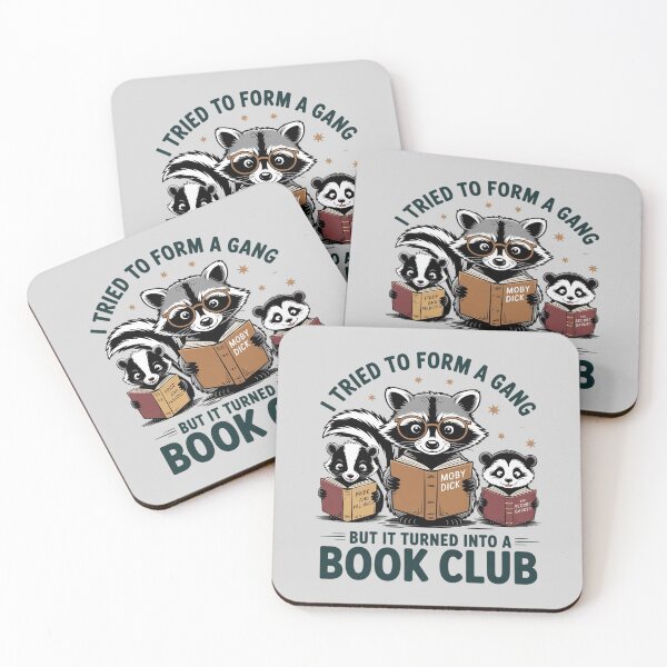 Item preview, I Tried to Form A Gang But It Turned Into A Book Club designed and sold by Sandrhaus.