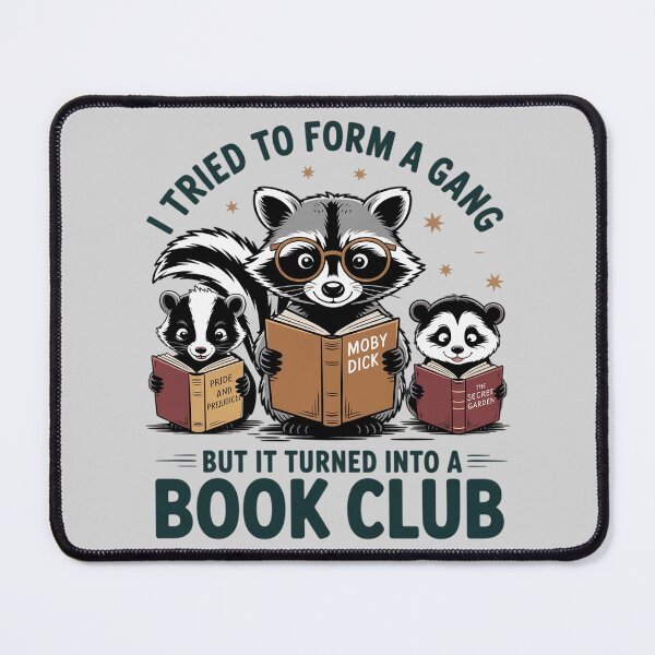 Item preview, I Tried to Form A Gang But It Turned Into A Book Club designed and sold by Sandrhaus.