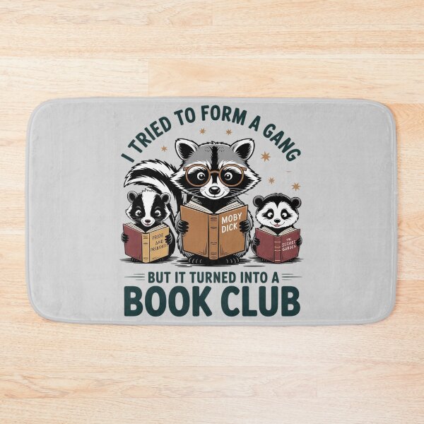 Item preview, I Tried to Form A Gang But It Turned Into A Book Club designed and sold by Sandrhaus.