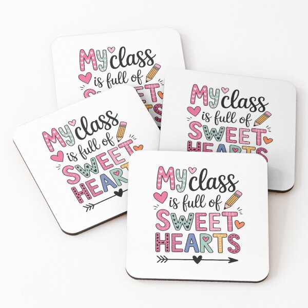 Item preview, My Class Full Of Sweet Hearts Valentine's Day Teacher Valentines Teacher designed and sold by SIGORDESIGN.