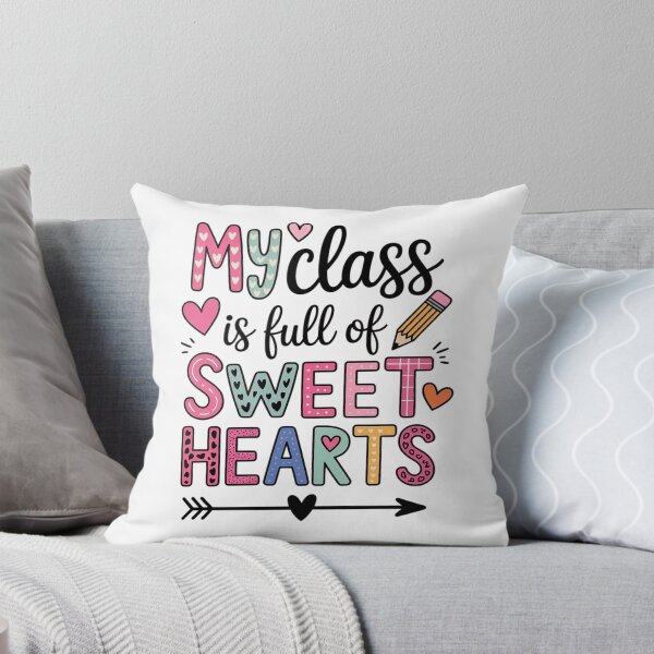 Item preview, My Class Full Of Sweet Hearts Valentine's Day Teacher Valentines Teacher designed and sold by SIGORDESIGN.