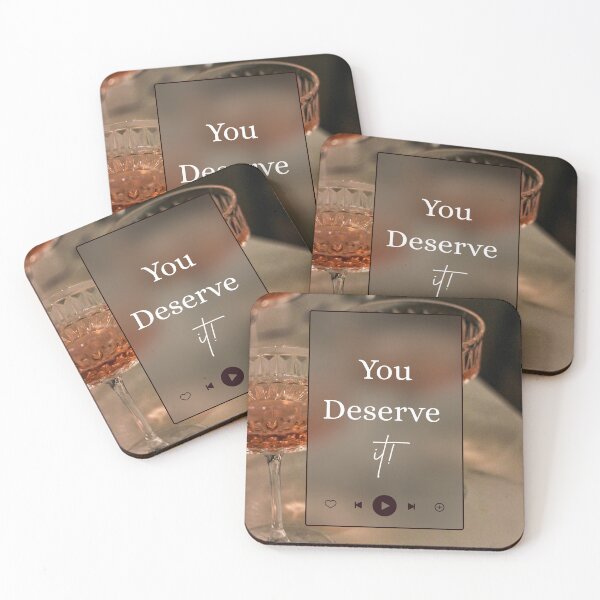 Item preview, You Deserve It! - Motivational Quote | Manifesting  designed and sold by QUOT-s.
