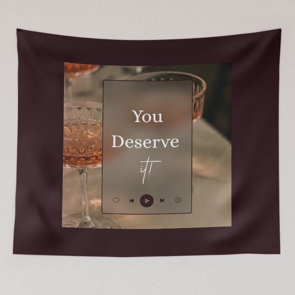 Item preview, You Deserve It! - Motivational Quote | Manifesting  designed and sold by QUOT-s.
