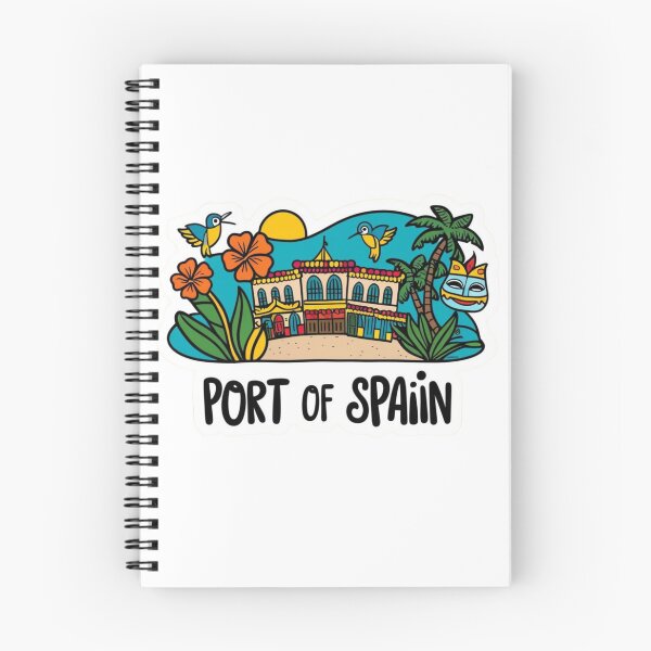 Item preview, Port of Spain Trinidad | Retro Caribbean Badge Design designed and sold by KiValuate.