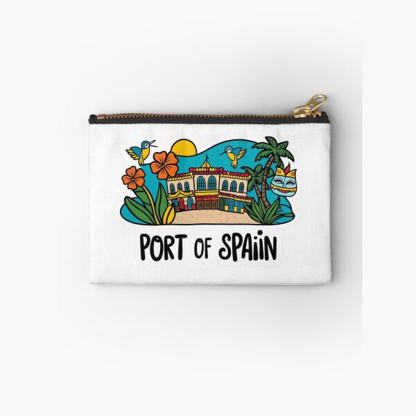 Item preview, Port of Spain Trinidad | Retro Caribbean Badge Design designed and sold by KiValuate.