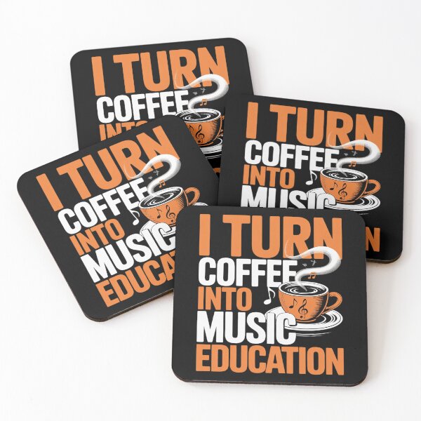 Artikelvorschau, Ich verwandle Kaffee in Geschenke für Musiklehrer entworfen und verkauft von Sandrhaus.