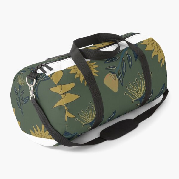 Item preview, floral pattern featuring richly colored flowers contrasted against a deep designed and sold by Line-Aura.