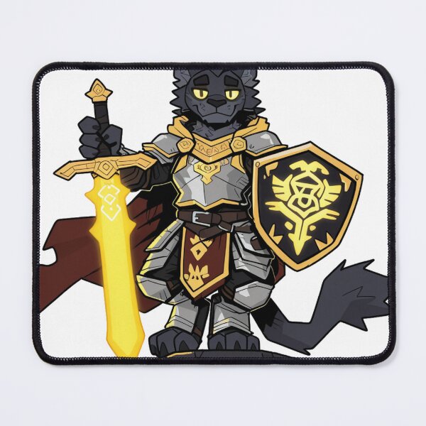 Item preview, Heroic Tabaxi Paladin with Radiant Sword designed and sold by KaMow.