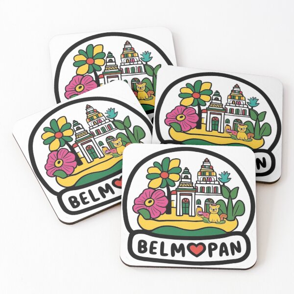 Item preview, Belmopan Belize | Retro Central America Badge Design designed and sold by KiValuate.