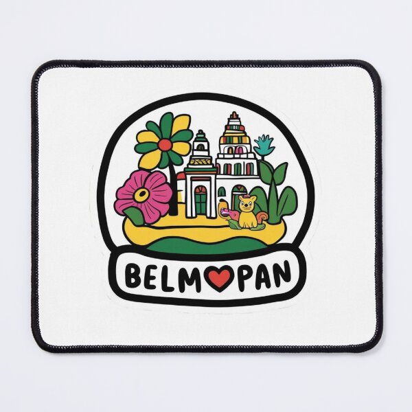 Item preview, Belmopan Belize | Retro Central America Badge Design designed and sold by KiValuate.