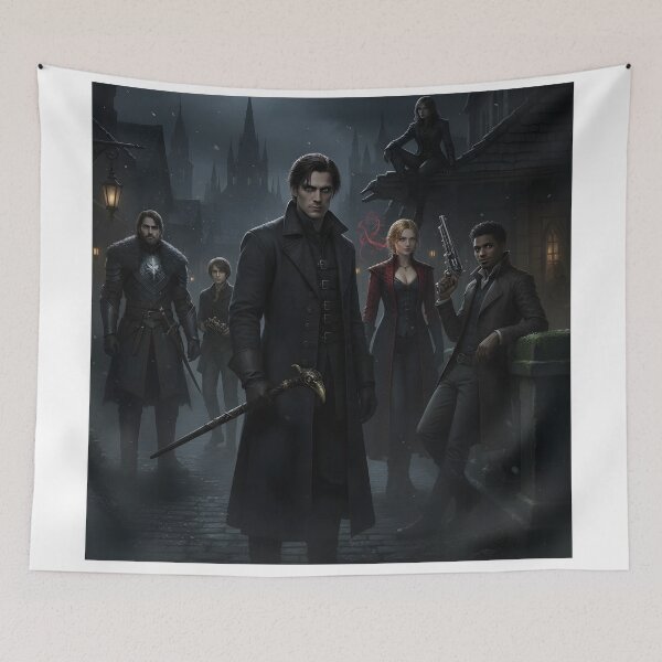 Item preview, Six of Crows — The Ketterdam Crew | Dark Fantasy Fan Art designed and sold by InkloreCulture.