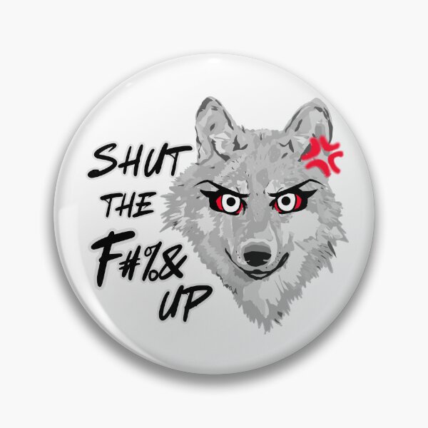 Item preview, Angry Loona - Shut the F#%& up - White designed and sold by EvergreenRevolt.