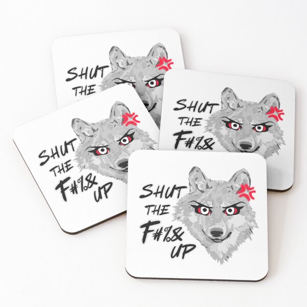 Item preview, Angry Loona - Shut the F#%& up - White designed and sold by EvergreenRevolt.