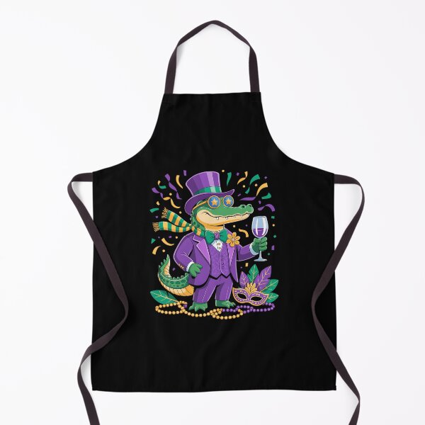 Item preview, Mardigator Mardi Gras Alligator designed and sold by CruelShadesSt.
