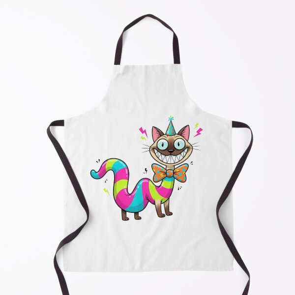 Item preview, Abstract Wavy Siamese Cat Meme - Funny Distorted Pet Art GraphI designed and sold by Siamcatshop.