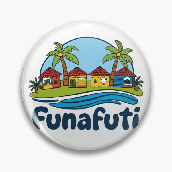 Item preview, Funafuti Tuvalu Map Outline | Minimalist Island Sticker designed and sold by KiValuate.